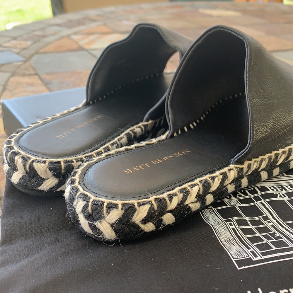 Black Matt Bernson Sandals - Picture 5 of 5